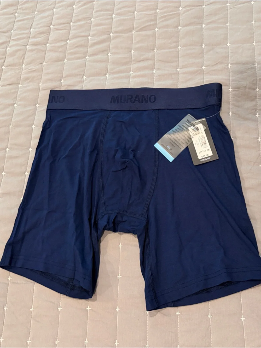 Murano Men's Boxer Briefs - Gray/Black/Navy Blue